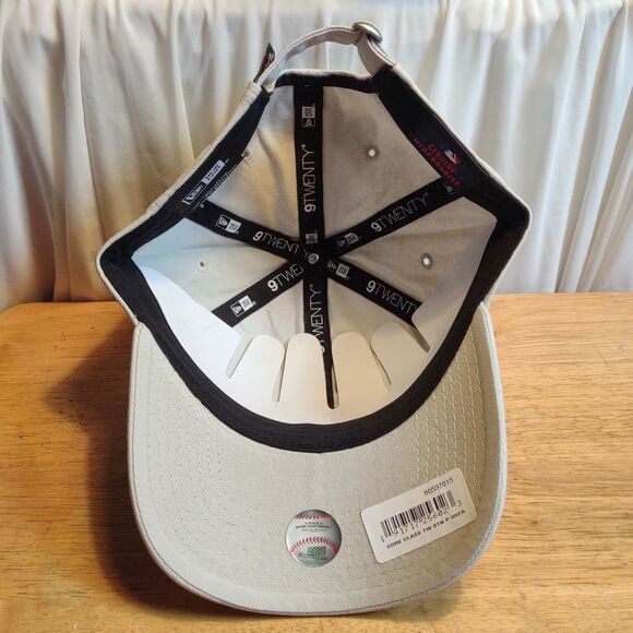 New Era 9Twenty Pittsburgh Pirates Khaki Tan Sliderback Hat - New - Picture 7 of 11